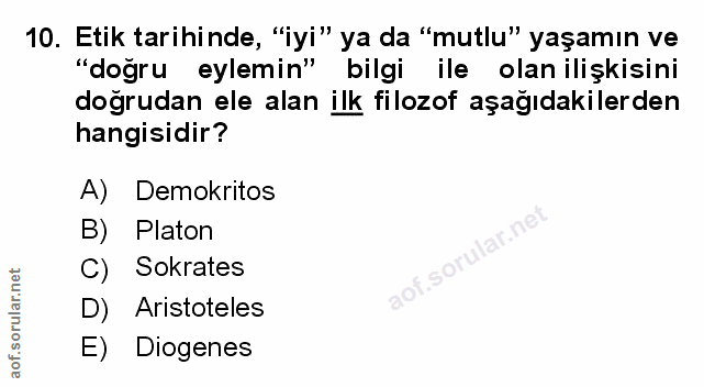 Soru 10