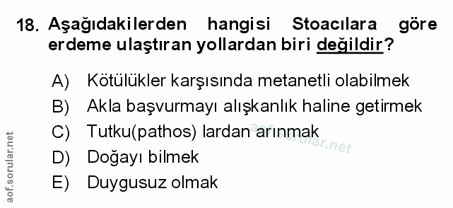 Soru 18