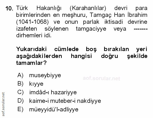 Soru 10