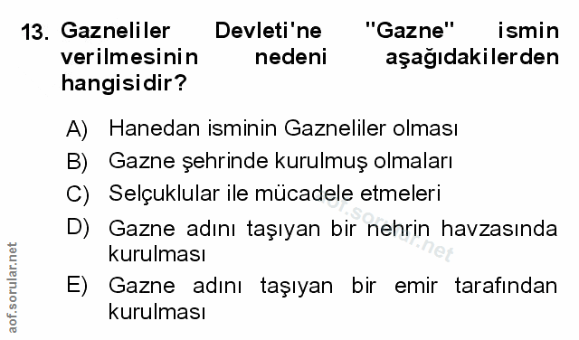 Soru 13