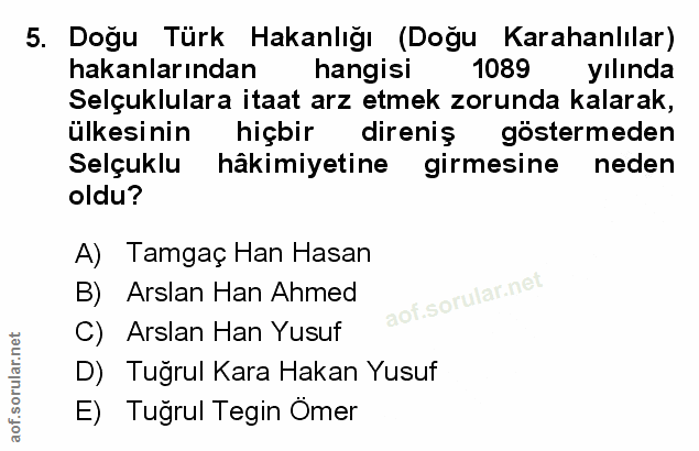 Soru 5