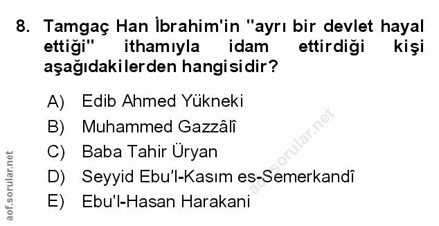 Soru 8