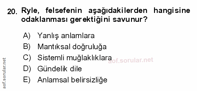Soru 20