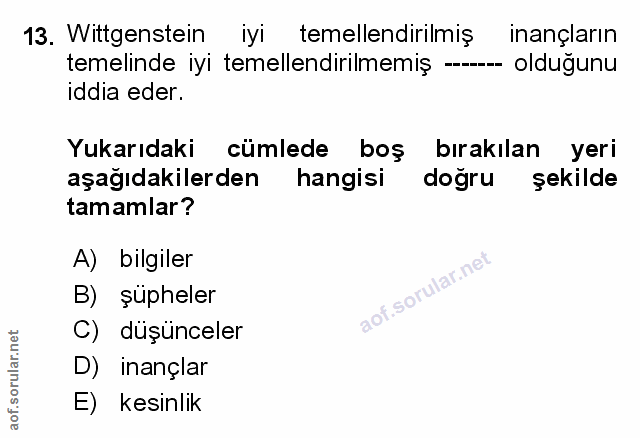 Soru 13