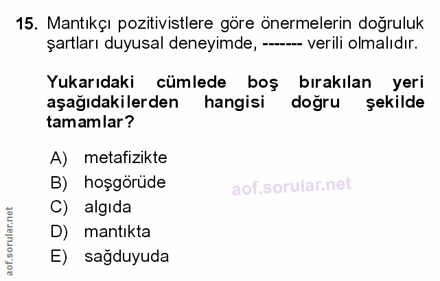 Soru 15