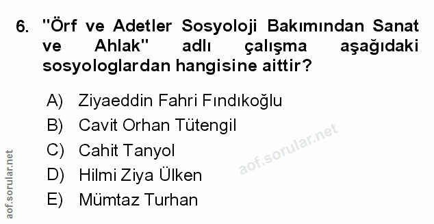 Soru 6