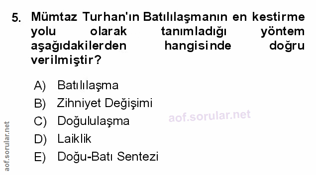 Soru 5