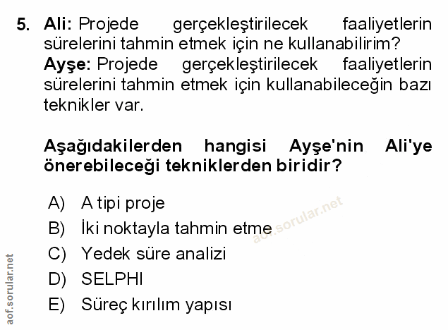 Soru 5
