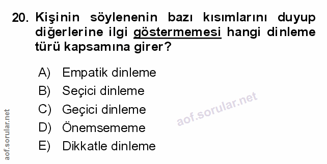 Soru 20