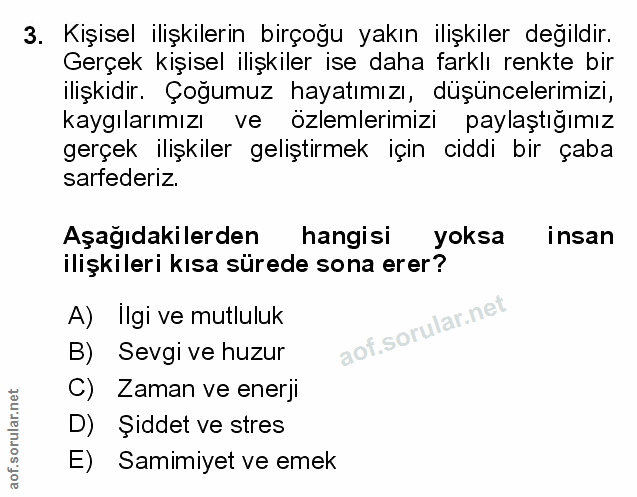 Soru 3