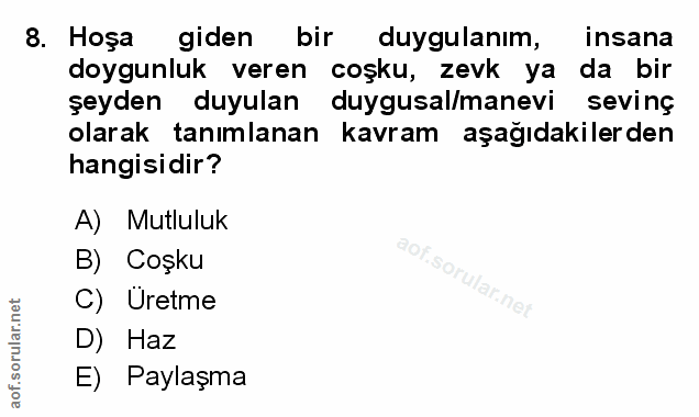 Soru 8