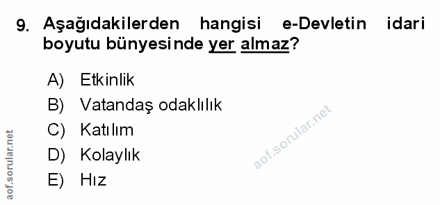 Soru 9