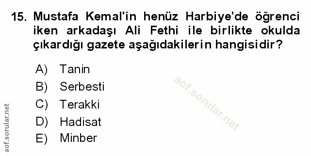 Soru 15