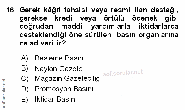Soru 16