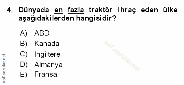 Soru 4