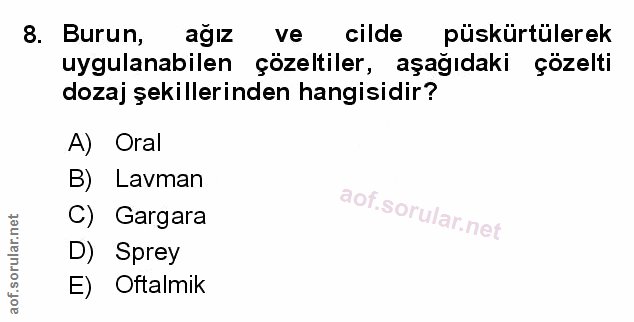 Soru 8