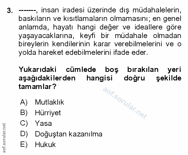 Soru 3