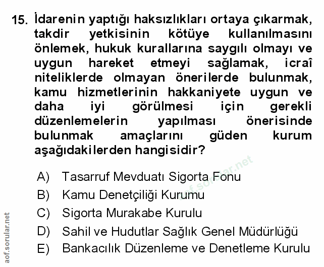 Soru 15