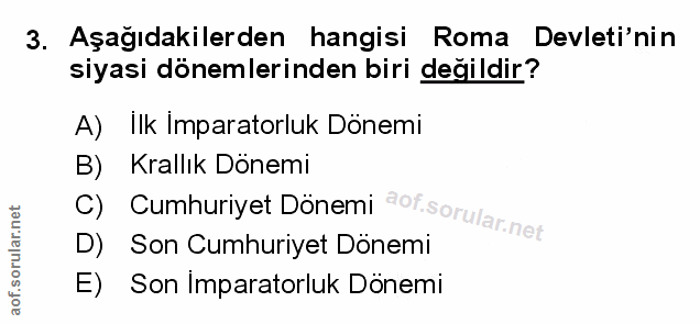 Soru 3
