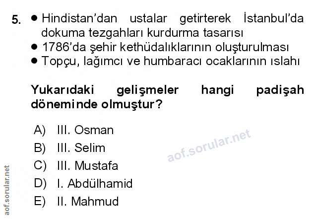 Soru 5