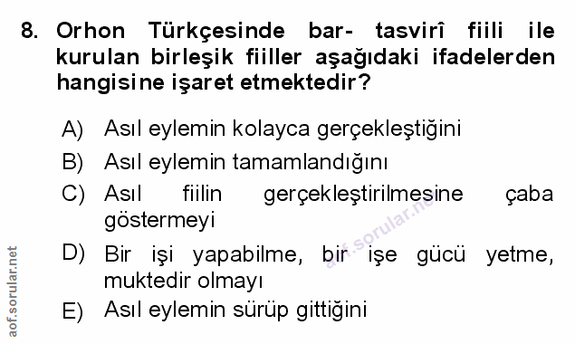 Soru 8