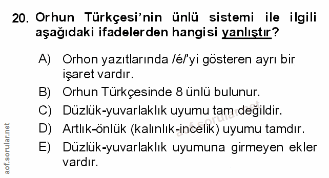 Soru 20