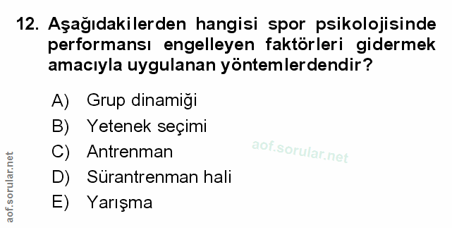 Soru 12