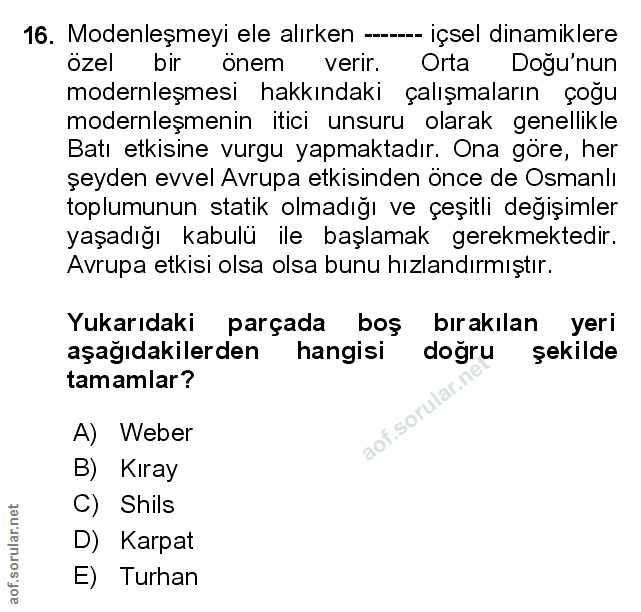 Soru 16