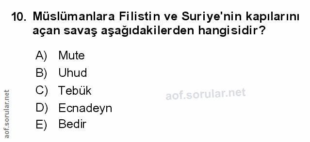 Soru 10