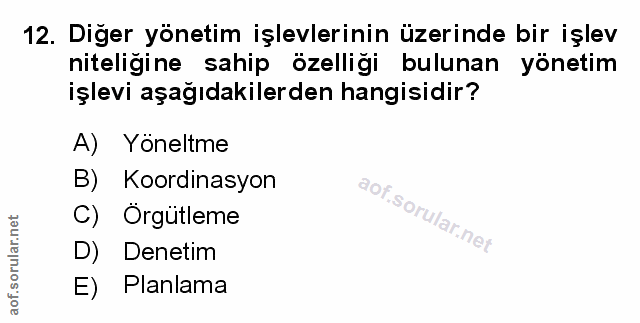 Soru 12
