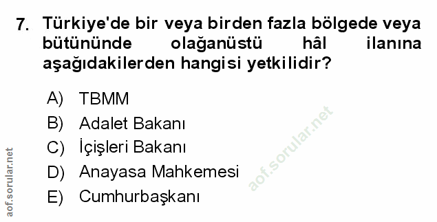 Soru 7