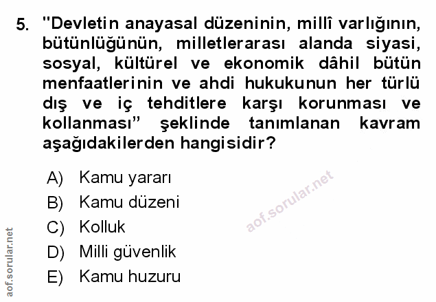 Soru 5