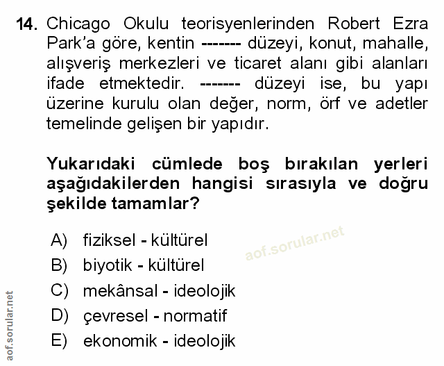 Soru 14