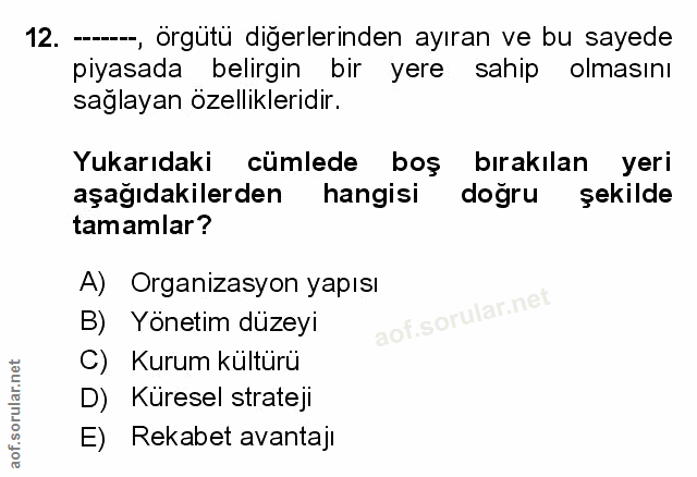 Soru 12