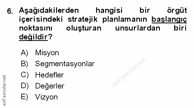 Soru 6