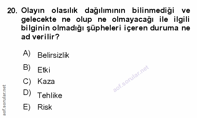 Soru 20