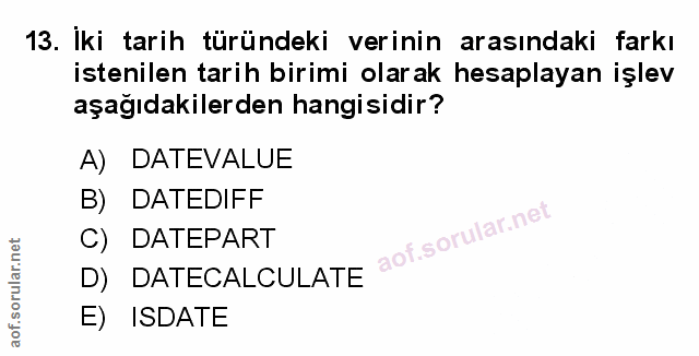 Soru 13