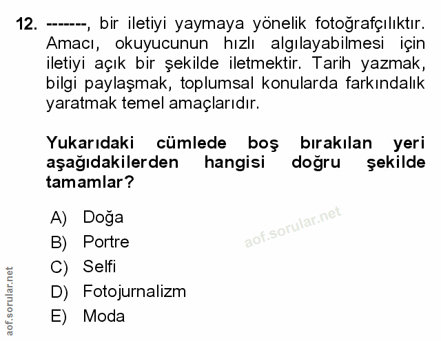Soru 12