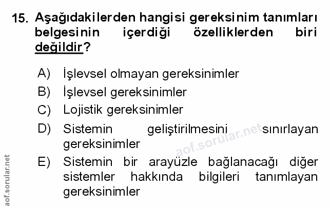 Soru 15
