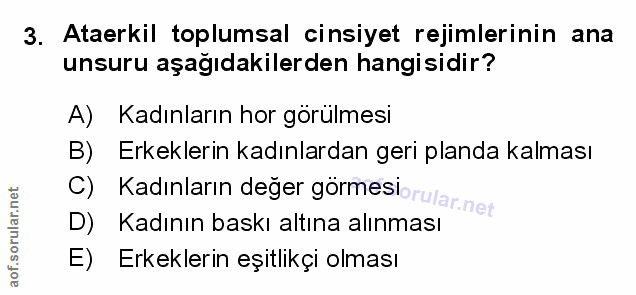 Soru 3