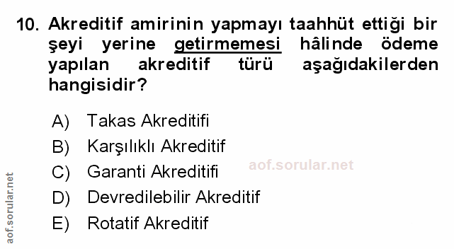 Soru 10