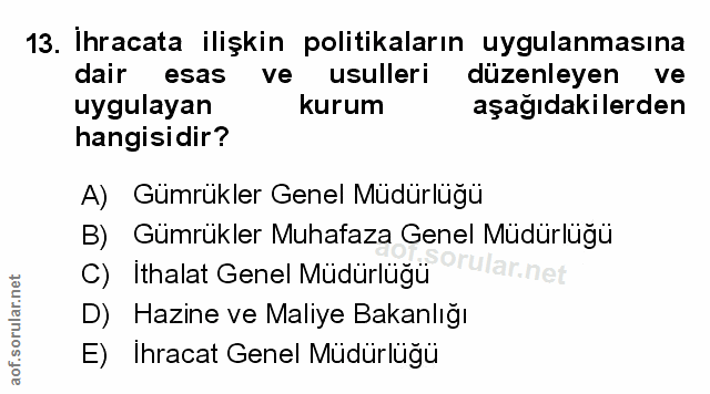 Soru 13