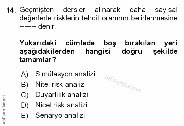 Soru 14