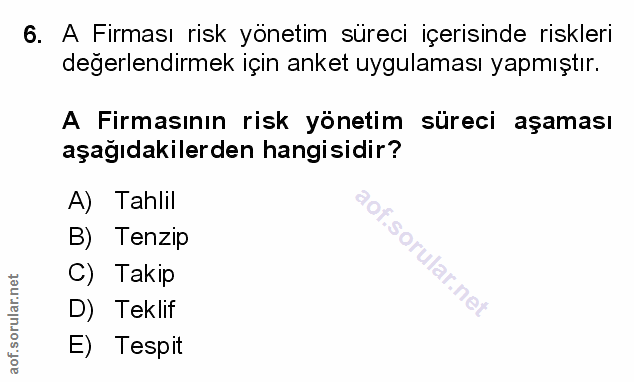 Soru 6
