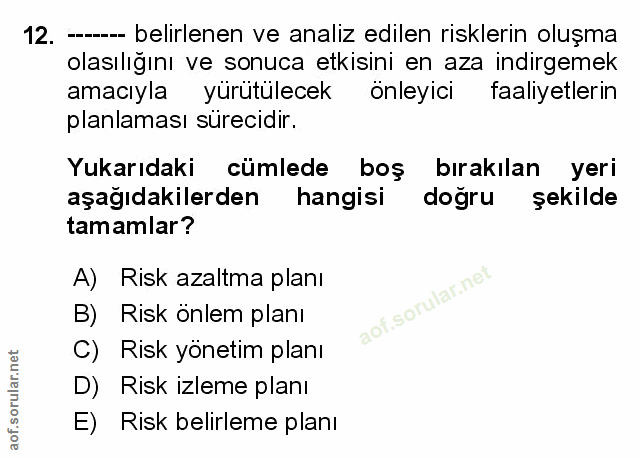 Soru 12