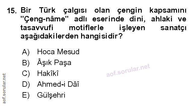Soru 15