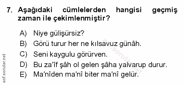 Soru 7