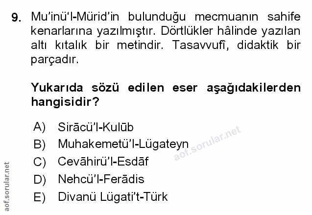 Soru 9