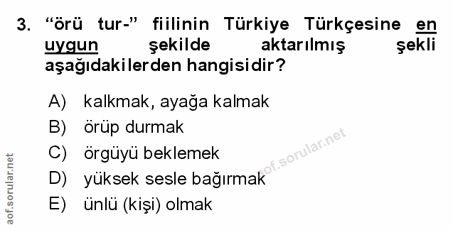 Soru 3
