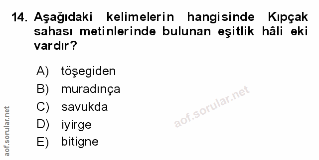 Soru 14